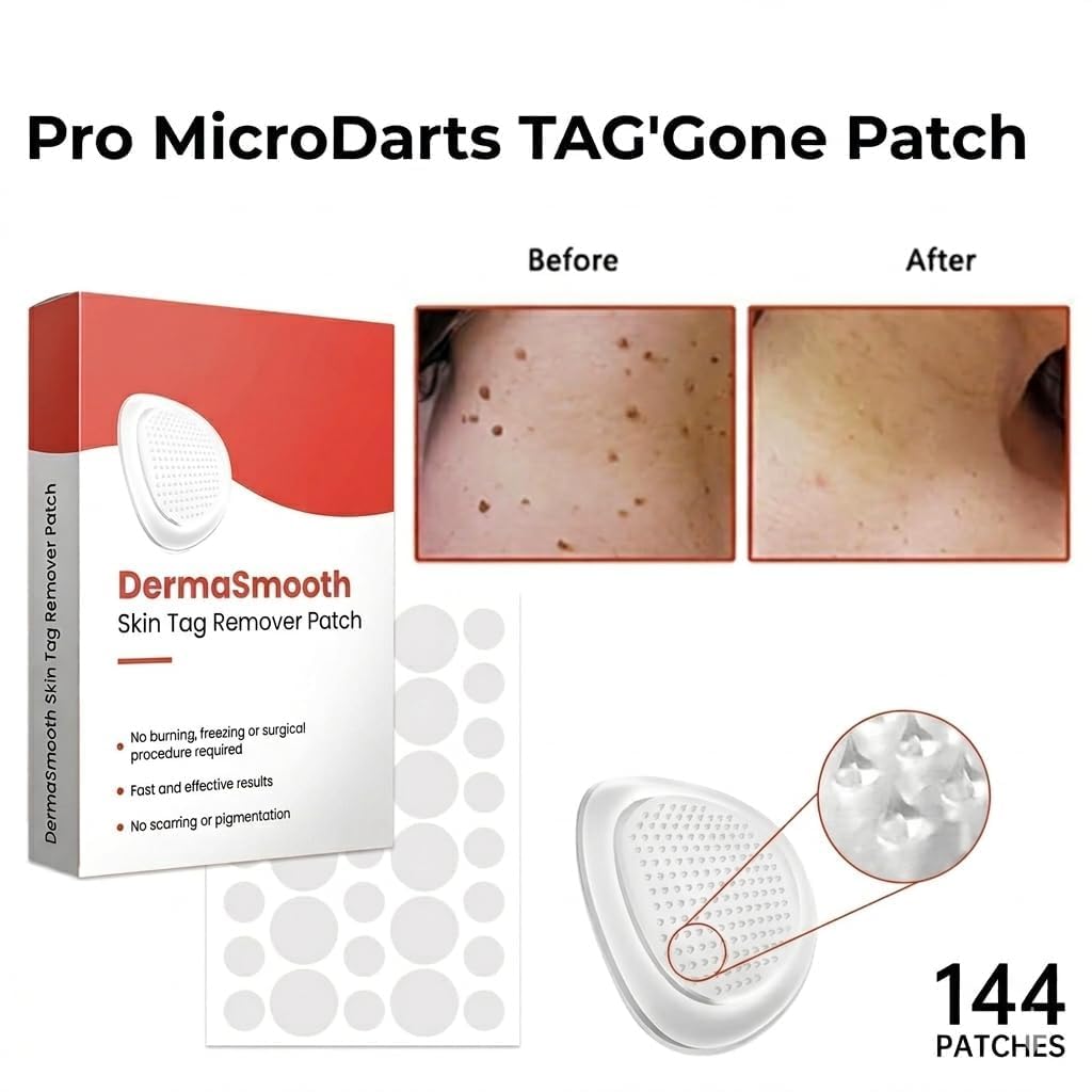 Derma Smooth Skin Tag Removal Patch